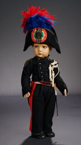 Brunette Character in Military Parade Costume, Model 100/23 3500/4500
