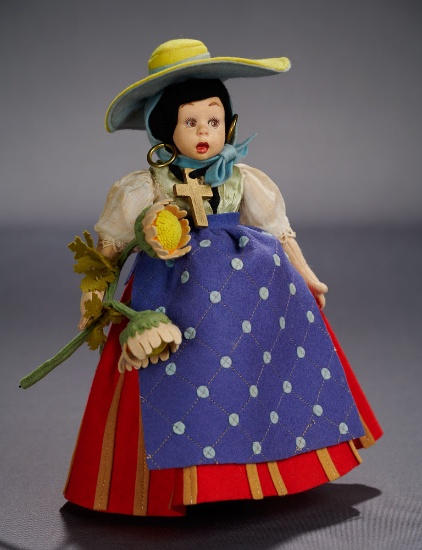 Miniature Girl with Sunflowers, Series 310/15 300/400
