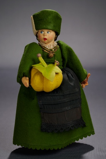 Miniature Girl with Yellow Squash, Model 310/2 400/500