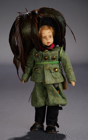 Italian Bersagliere Miniature Soldier, Series 300/21 400/500