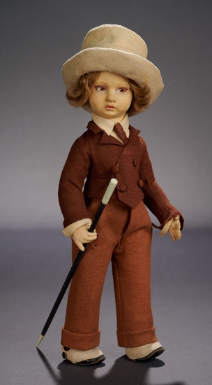 Brunette Boy as Young Marquis in Brown Ensemble 500/700