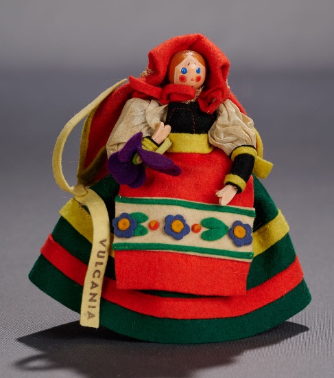 Novelty Wooden Doll with Hanging Loop 300/400
