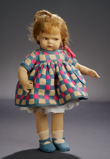 Brown Haired Frowning Character Girl, Series 1500  500/700