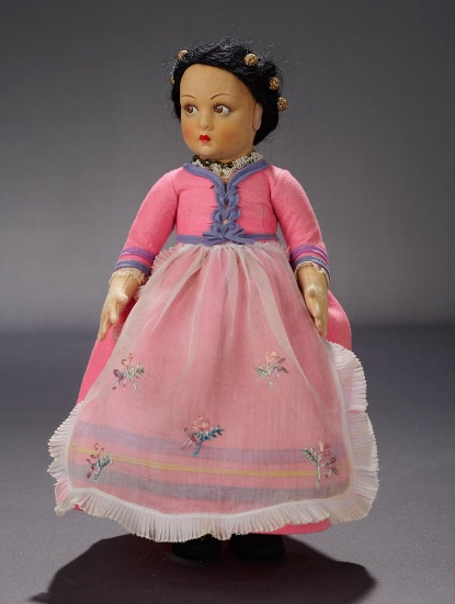 Black-Haired Girl in Traditional Costume, Rita Model #23 400/500