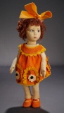 Auburn-Haired Girl in Orange Felt Costume, Early Series 149/Z 500/800