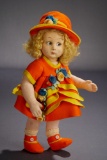 Blonde Haired Child in Flower Garland Dress, Series 111/M 700/900