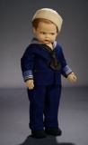 Blonde-Hair Frowning Boy in Sailor Costume, Series 1500 800/1100