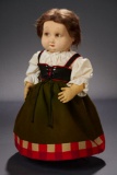 Early Brown-Haired Chubby-Faced Character Girl, Series 178 1200/1500