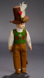 Miniature Boy in Costume of Bolzano Tirol 400/500