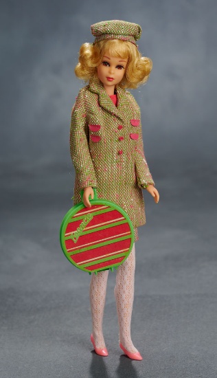 Blonde Flip Twist 'n Turn Francie Doll Wearing "Tweedsomes" Outfit, 1967 $200/300