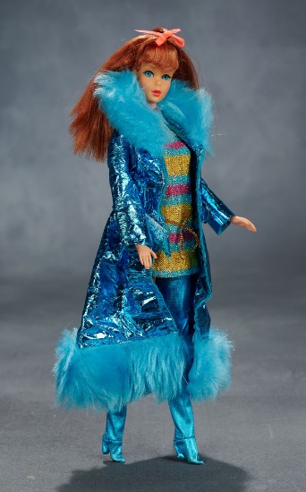Titian Twist 'n Turn Barbie Doll, 1967, Wearing "Maxi 'n Mini" Fashion  $300/400