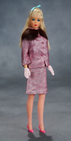 Platinum Twist 'n Turn Barbie Doll, 1967, in Sears "Dinner Dazzle" Gift Set Fashion $200/300