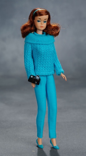 Midnight Color Magic Barbie Doll, 1966, Wearing "Sporting Casuals" $400/500