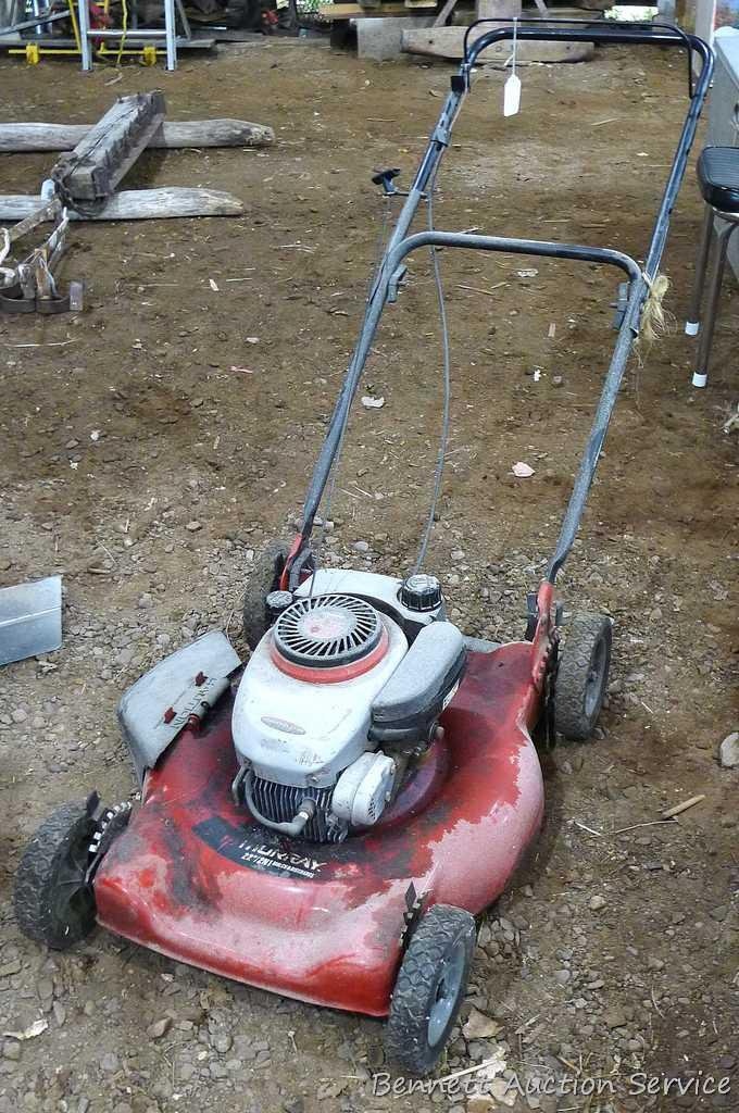 Centura Murray 22" cut lawn mower with 4.5 hp Tecumseh motor. Has  compression. Untested, since there | Estate & Personal Property Yard,  Garden & Garage Equipment Lawnmowers | Online Auctions | Proxibid