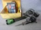 CAT Master 02 Tester; 12 volt test light; Optimax rechargeable flashlight and charger. Untested.