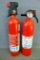 NO SHIPPING. Two fire extinguishers incl. Kidde ABC and First Alert. Both show charged.