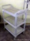 Rubbermaid commercial three shelf cart. Approx. 18-1/2