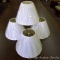 Four lamp shades, NIP. 17