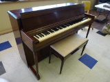 Lester spinet piano is 56