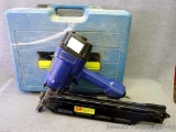 Central Pneumatic Contractor Series 28 degree clipped head framing nailer, No. 91053 with case.