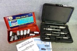 Walton Tools pipe & stud extractor, spindle tappers, tap extensions, tap extractors in case. Size