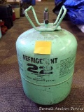 NO SHIPPING. Refrigerant R22. Cylinder and gas weigh 30 lb. 7 oz.