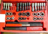 Mac Tools rethreading set with case, TRCOMBO. Some pieces are missing, see pictures.