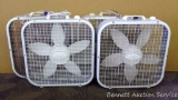 Four Lasko box fans, 20