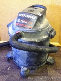 Craftsman 5.5 hp wet and dry vac. No attachments incl. Worked when tested.