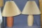 Pair of table lamps stand 24