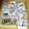 Five shoe box size totes filled with various kinds of sea shells - very pretty. Great for decorating