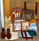 Delightful assortment of frames, decoration and wooden pieces.