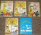 Five Vintage Children's Books: Sesame Street books are from the mid-70's, Dr. Seuss is from 1965.