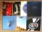 LP record albums including four Eagles, Bee Gees, and two Blues Brothers