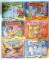 Six Magic Punch Out See-Thru picture Storybooks including Sidney the Elephant, Tom & Jerry, Heckle