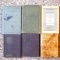 Antique books with copyrights dating back to 1894. Books include Number 68 and Number 119 of the