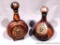 Italian leather covered decanters up to 12