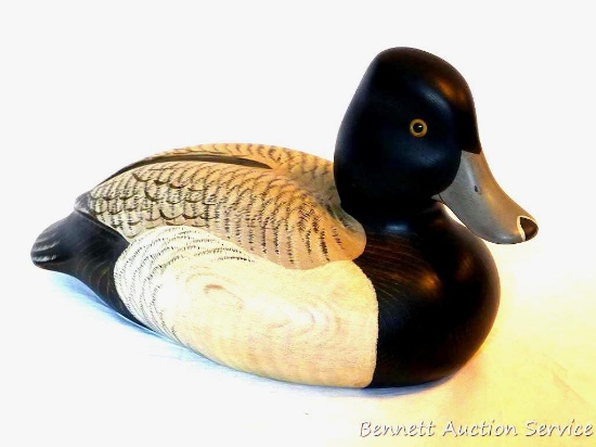 Ducks Unlimited 1991 Wisconsin Special Edition Big Sky Carvers, Bozeman, MT. Signed by K Basta and