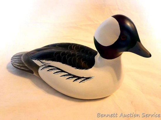 Ducks Unlimited Special Edition 1991-1992. Duck is signed and numbered 38 by Randy Tull. Approx.