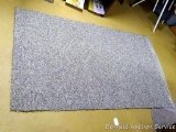 Carpet remnant would be great for an entry, basement or other, measures approx. 39