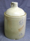 5 gallon Red Wing large wing jug is in overall good condition with one chip noted on bottom front.