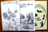 Three books compiled by the Price County Historical Society including Price County Stories, More