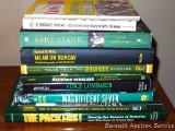 10 Books about the Packers including: 75 Seasons of Memories, Magnificent Seven, Mean on Sunday;