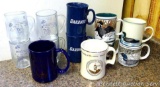 Assortment of coffee cups in good shape.