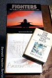 Books including Fighters, The World's Great Aces and Their Planes; The Day Kennedy was Shot; The