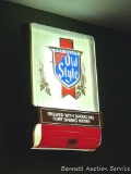 Old Style lighted beer sign is 17