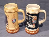 2005 and 2006 Old Style beer steins are 7