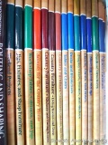 15) volumes of Rodale books, topics include weekend projects, tables and chairs, display cases,