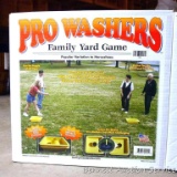 ProWashers family yard game appears as new in box.