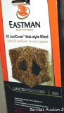 Eastman Outfitters 3D LeafCover Hub Style Hunting Blind. Box states 60